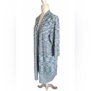 Lyne Bryant Open Front Cardigan Sweater 3/4 Sleeves Duster Sz 14/16